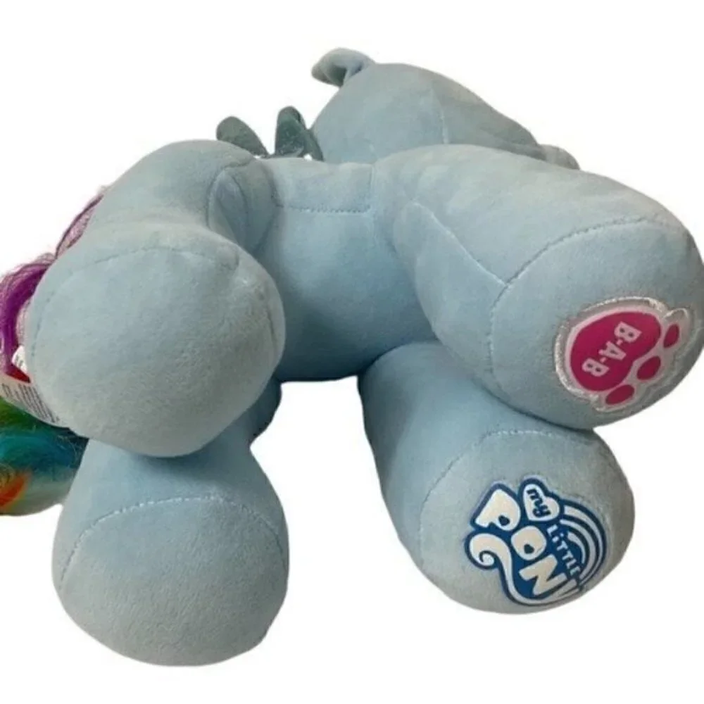 BUILD-A-BEAR My Little Pony Limited Edition Rainbow Dash Pegasus 2018 15” plush